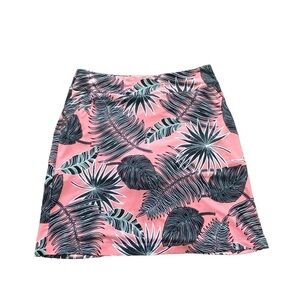 Coral Bay Hawaiian Print Golf Skort Small